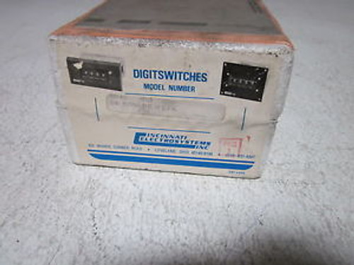 CINCINNATI ELECTROSYSTEMS INC 829-4-1 REV.D DIGIT SWITCH COUNTER  NEW IN A BOX