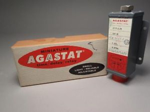 Agastat Miniature Time Delay Relay 2112-D-H1 28V DC Timing 1 Sec. New in Box