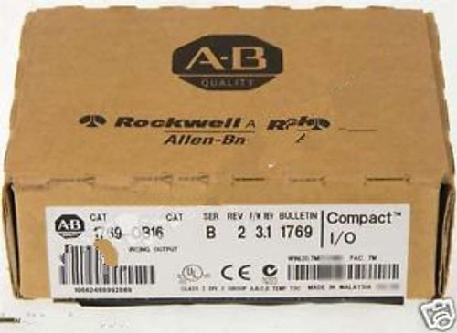 New Allen Bradley 1769-OB16 /B 1769-0B16 CompactLogix DC Output