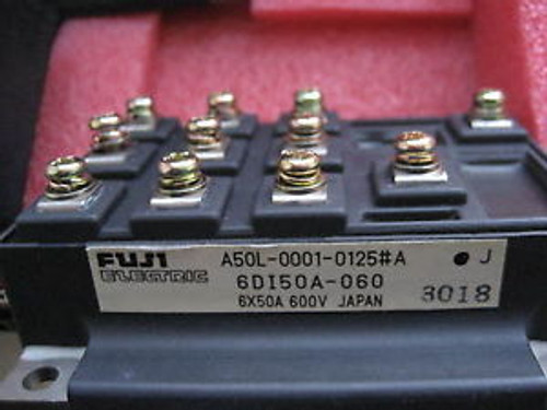 4pcs  6DI50A-060 FUJI  ,  A50L-0001-0125#A FANUC, 6X50A 600V POWER MODULE
