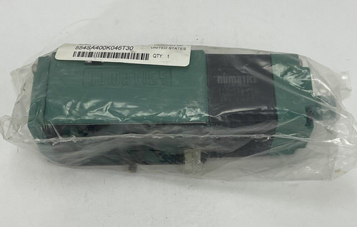 Numatics  554Sa400K  Solenoid Valve  120 Vac  W/ Base