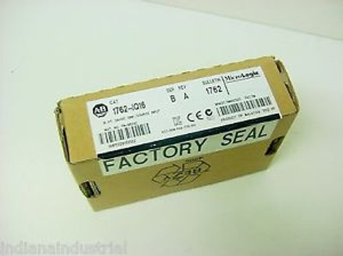 2012 New Allen Bradley 1762-IQ16 Ser B Rev A MicroLogix 1762-1Q16 Input Module