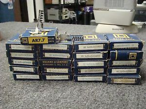 21 Boxes of Square D AR7.7 Overload Relay Units (2) per box