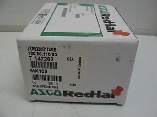 NEW ASCO JKP8320G174MB SOLENOID VALVE 120V GO Hz 110V 50 Hz 1/4 PIPE 17.1 WATT