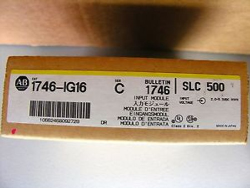 Allen-Bradley 1746-IG16 Series C Input Module - New Open Box