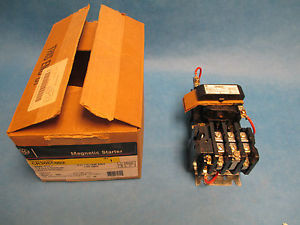 GE Starter CR304C002, Size 1 115-120V 3P, C137B Heater, New in Box