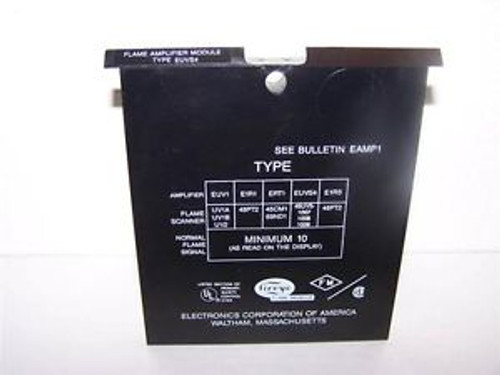 FIREYE EUVS4 SELF CHECK  AMPLIFIER MODULE NEW