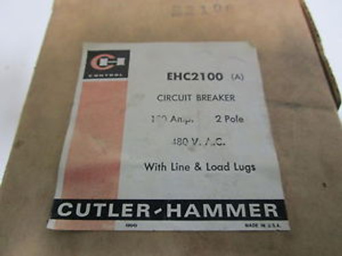 CUTLER-HAMMER CIRCUIT BREAKER EHC2100 NEW IN BOX