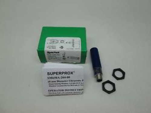 NEW HYDEPARK SM650A20400 ULTRASONIC PROXIMITY SENSOR12-24V-DC 50MA D383391