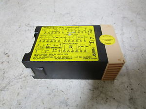JOKAB SAFETY JSBR4 115VAC RELAY NEW OUT OF BOX