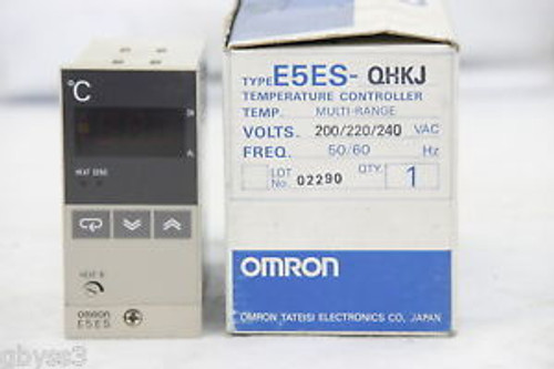 Omron E5ES-QHKJ temperature controller multi-range