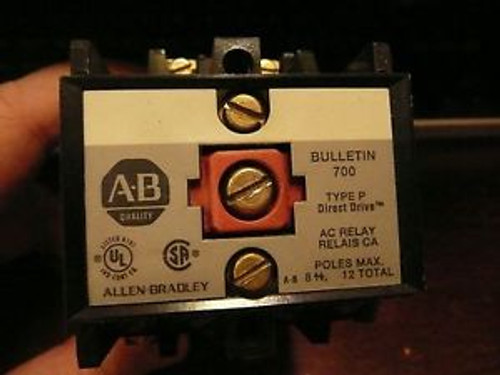 Allen Bradley Relay 700 -P400A1-SER B NEW