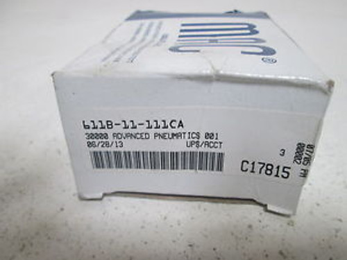 MAC 611B-11-111CA SOLENOID VALVE 120/60 110/50 NEW IN A BOX