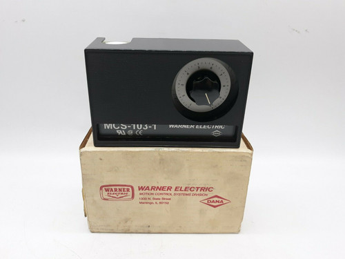 Warner Electric Mcs-103-1 Power Supply Clutch/Brake