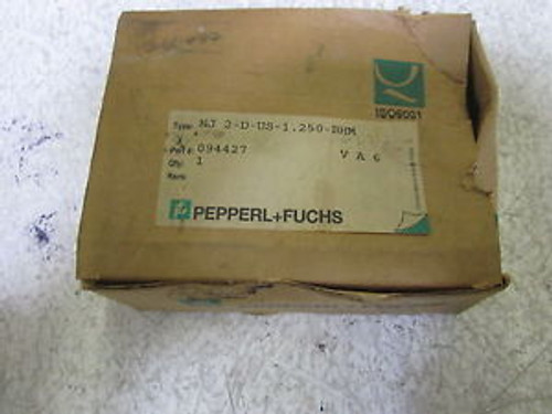 PEPPERL + FUCHS NJ 2-D-US-1.250-BHM PROXIMITY SENSOR NEW IN A BOX
