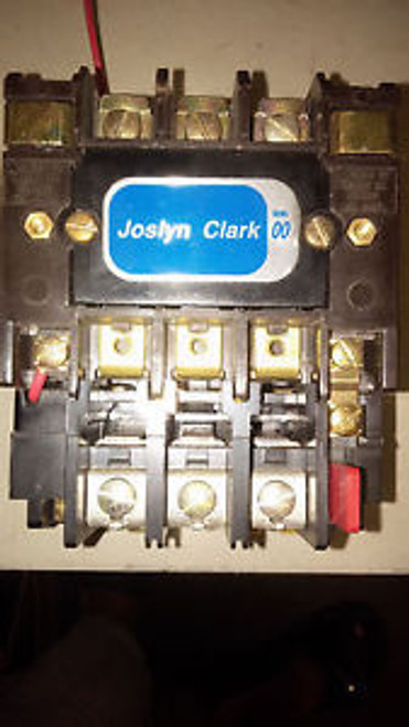 JOSLYN CLARK T13U03A NEW NO BOX 3P SIZE 00 120V COIL STARTER SEE PICS #B39