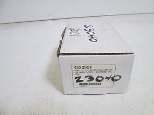 BURKERT VALVE 453290F NEW IN BOX