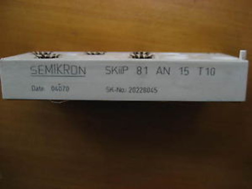 1 Pcs  SKIIP81AN15T10  SEMIKRON IGBT POWER MODULE