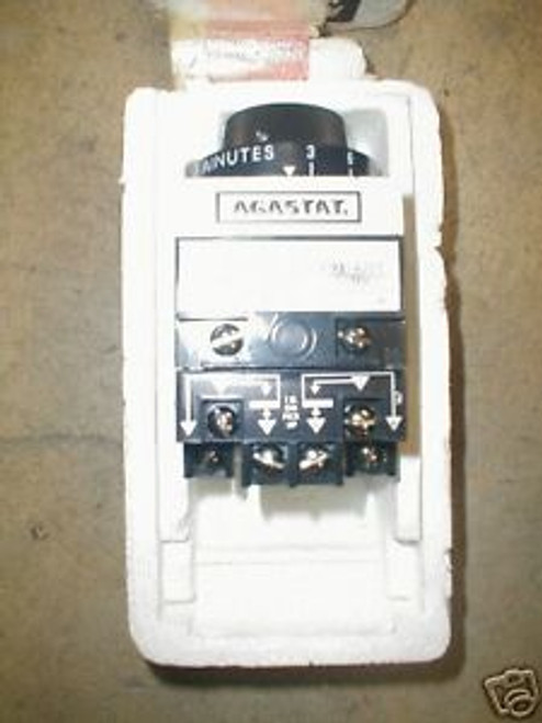 Agastat 7012AHM Timing Relay 120V 60Hz 3-30 minute NEW