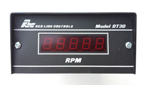 Red Lion Controls DT3D0500 RPM METER, DATE 3399