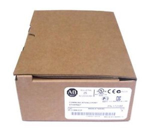 NEW ALLEN BRADLEY 25-COMM-E2P SERIES A COMMUNICATION 2 PORT ETHERNET MFD. 2013