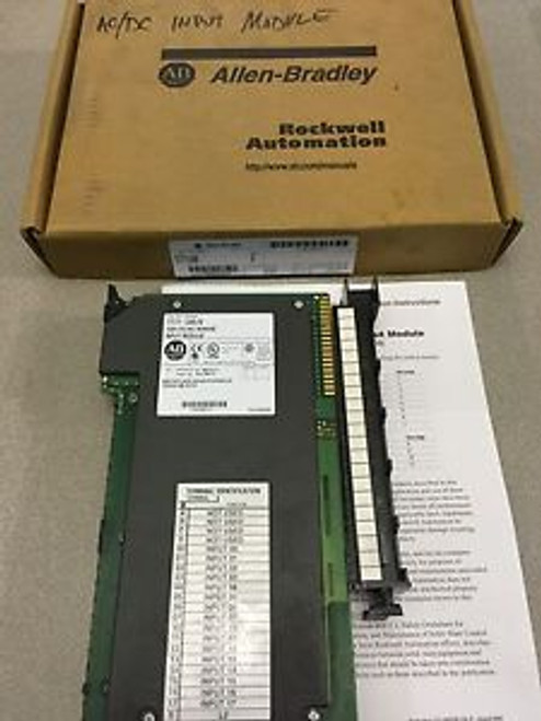 NEW IN BOX ALLEN-BRADLEY PLC-5 INPUT MODULE 1771-IAD SERIES D W/ 1771-WH 2012