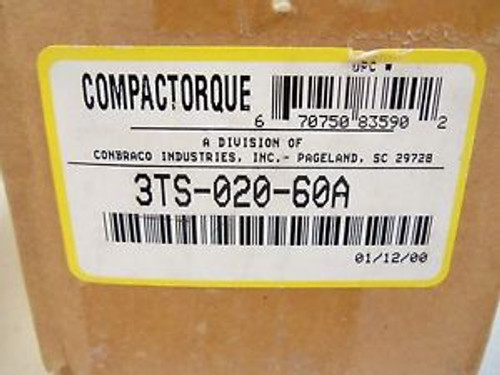 COMPACTORQUE 3TS-020-60A NEW IN BOX