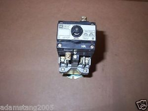 new SQUARE D 8501 XDO 40 CONTROL RELAY W/ 8501 XDL SERIES B LATCHING RELAY