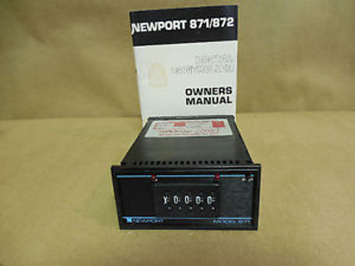 NEWPORT DIGITAL CONTROLLER 871-05-D2, THUMBWHEEL 120VAC