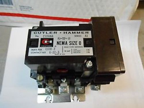 C10BN4A CONTACTOR NEMA SIZE 0 NEW OLD STOCK
