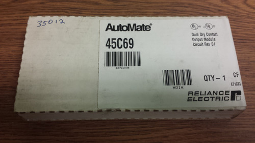 RELIANCE ELECTRIC 45C69 OUTPUT MODULE NEW IN BOX