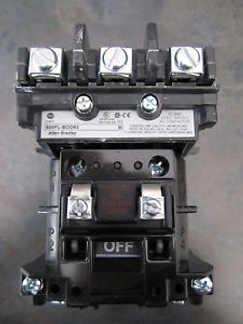 NEW ALLEN BRADLEY 500FL-BOD93 AC CONTACTOR 30A