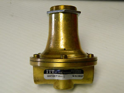 NEW ITT CONOFLOW AIR REGULATOR VALVE GH10XT1646C 1/4 NPT