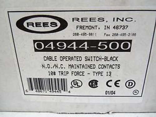 REES 04944-500 NEW IN BOX