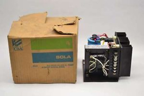 NEW SOLA 83-24-260-2 240/120V-AC 24V-DC 6A AMP POWER SUPPLY B462343