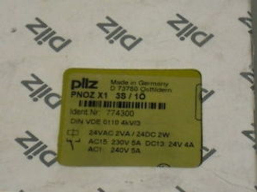 PILZ PNOZX13S/1O NEW