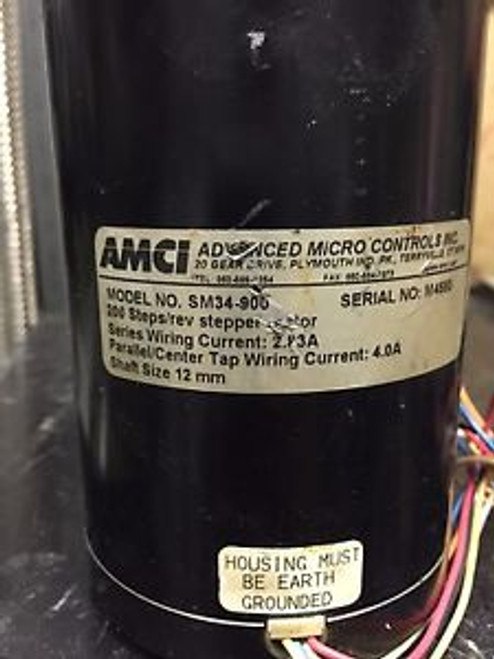 AMCI Advanced Micro Controls Stepper Motor SM34-900