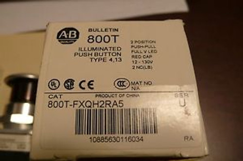 ALLEN BRADLEY 800T-FXQH2RA5 ILLUMINATED PUSH BUTTON