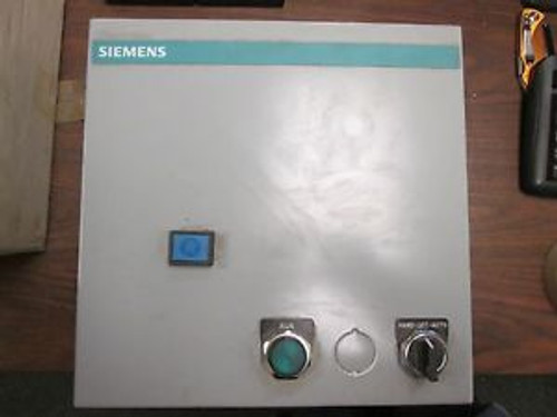 Siemens Enclosed Starter SSLC120,C,N SSLC 0 Size 1 120V Coil Nema 1 Enclosure