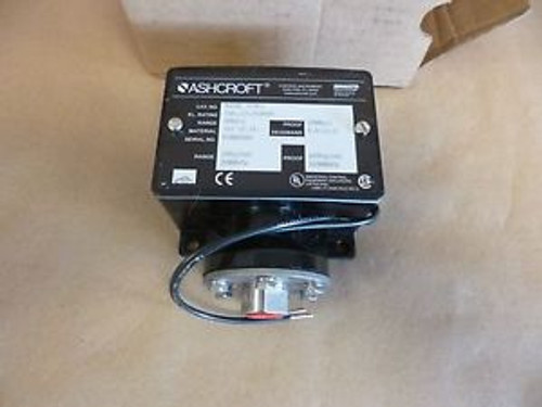ASHCROFT DIFFERENTIAL PRESSURE SWITCH B420S XFMFS , 400 psi 15 AMP 125/250 VAC