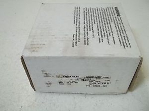 ASHCROFT 45-1279-SSL-04L-1000# DURAGAUGE NEW IN A BOX