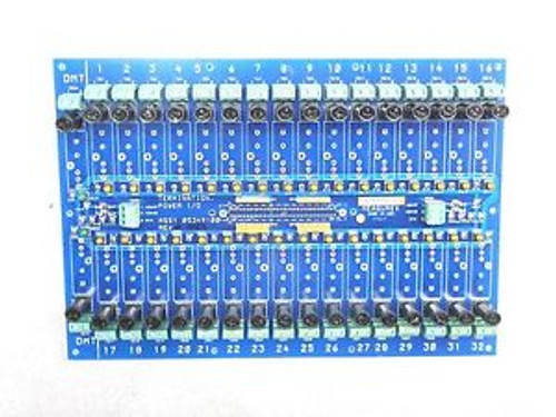 RX-1262, NEW MEASUREX 05349100 TERMINATION POWER I/O PCB CIRCUIT BOARD REV A