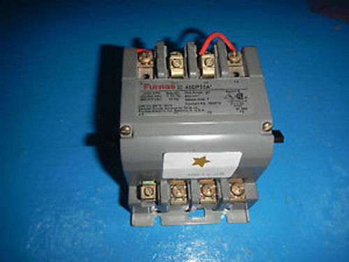 Furnas Electric 40DP32AA/75D73070A Contactor and Coil 27Amp 110-240VAC