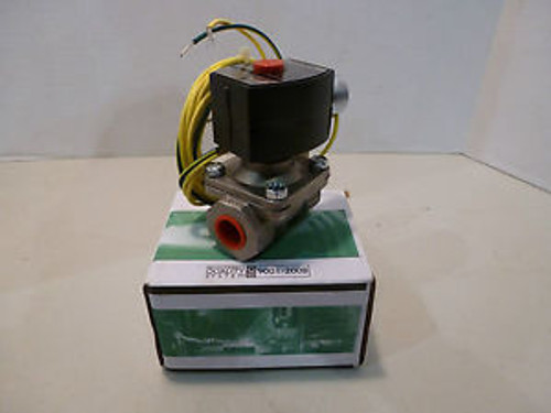 1/2 ASCO Red-Hat II HV427371002 SS Threaded Solenoid Valve 2-Way NC New