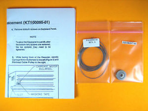 Westronics Inc. -  KT100095-01 -  Printhead Drive Cable Replacement