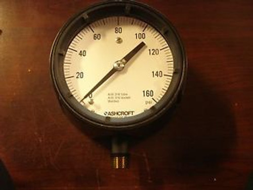 ASHCROFT Pressure Gauge Dial Diameter 4-1/2  1/4 Thread 96250 |LH4|