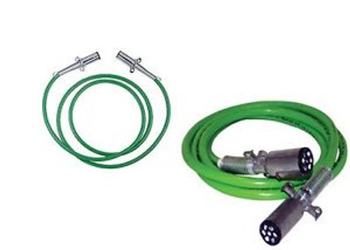 10 Ft., 7 Way Plug ABS 10 ft. Straight Assembly - Green, 18402