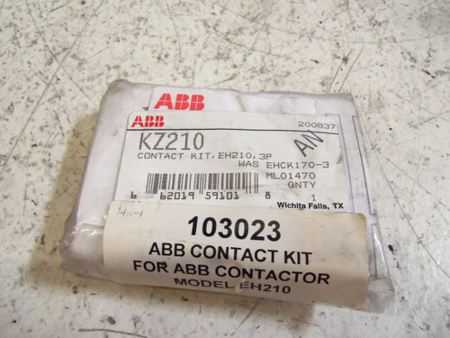 ABB KZ210 CONTACT KIT NEW IN FACTORY PACKAGE
