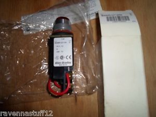 ALLEN BRADLEY 800MR-QT12RK LIGHT,PUSH TO TEST PILOT 300 VAC (NEW IN BOX)