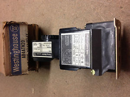 AR4ATN20 Westinghouse Relay 120VAC TDR New